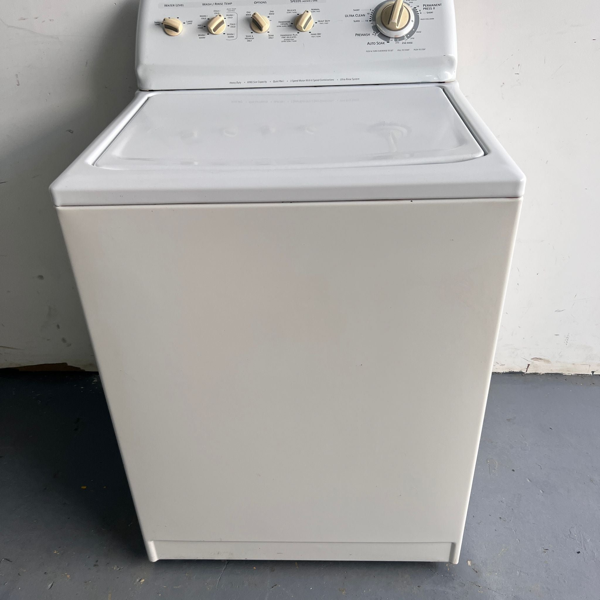 Kenmore Washing Machine Kenmore Washing Machine
